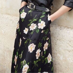 The Kooples silk floral skirt, size 2